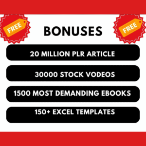 2 Million+ eBooks Bundle + 2 Million PLR Articles Bonus with Reseller Rights – Ultimate Digital Library