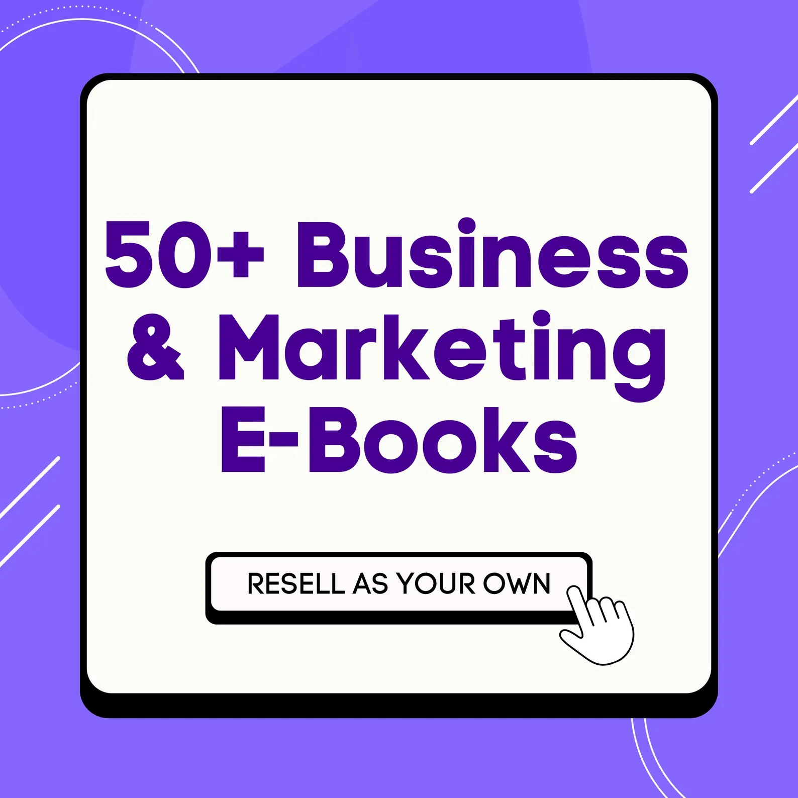 50+ Business & Marketing eBooks Mega Bundle for Resale with PLR & MRR Rights