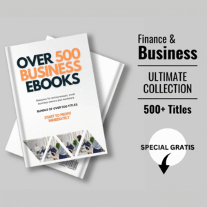 500+ Premium Business eBooks Bundle Collection + Bonus Business Email Templates with PLR & MRR Rights