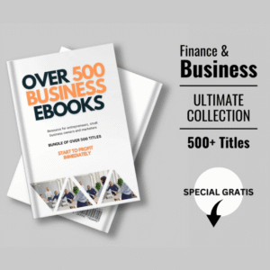 500+ Premium Business eBooks Bundle Collection + Bonus Business Email Templates with PLR & MRR Rights