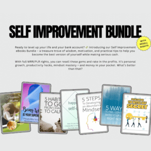750 Self-Improvement eBooks Bundle for Personal Development & Passive Income with PLR & MRR Rights