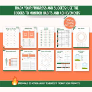 DFY Fitness & Health eBook Bundle (7 eBooks) with PLR & MRR Rights