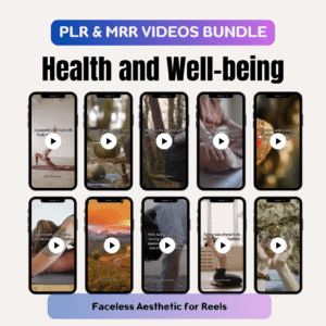 Health & Well-Being Faceless Videos Bundle for Reels, Shorts & TikTok