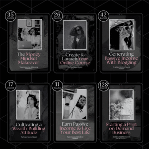 MRR Passive Income eBook Bundle – DFY Digital Products to Resell & Rebrand with PLR & MRR Rights