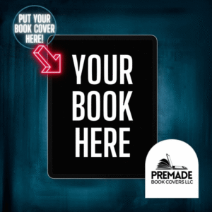 Mystery eBook Mockup – Thriller eBook Cover iPad Template for Canva & Photoshop