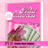 PLR Nail Business eBook – Canva Editable Nail Tech Guide | DFY Digital Product with Resell Rights