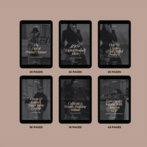 Passive Income eBook Bundle for Digital Resale & Social Media Marketing with PLR & MRR Rights