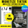 TikTok Shop Affiliate Hooks & Scripts for Monetization 2025 with PLR & MRR Rights