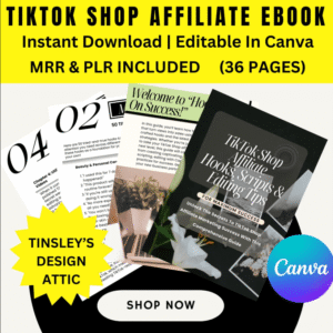TikTok Shop Affiliate Hooks & Scripts for Monetization 2025 with PLR & MRR Rights