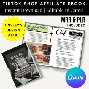 TikTok Shop Affiliate Hooks & Scripts for Monetization 2025 with PLR & MRR Rights